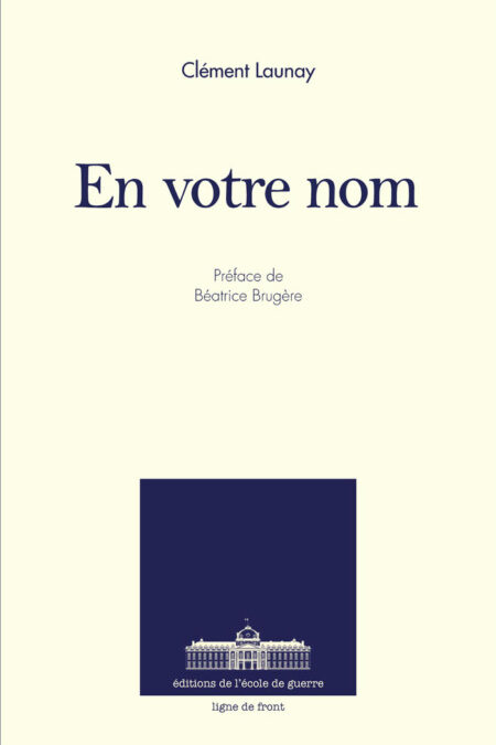 LU POUR VOUS« EN VOTRE NOM » Clément Launay