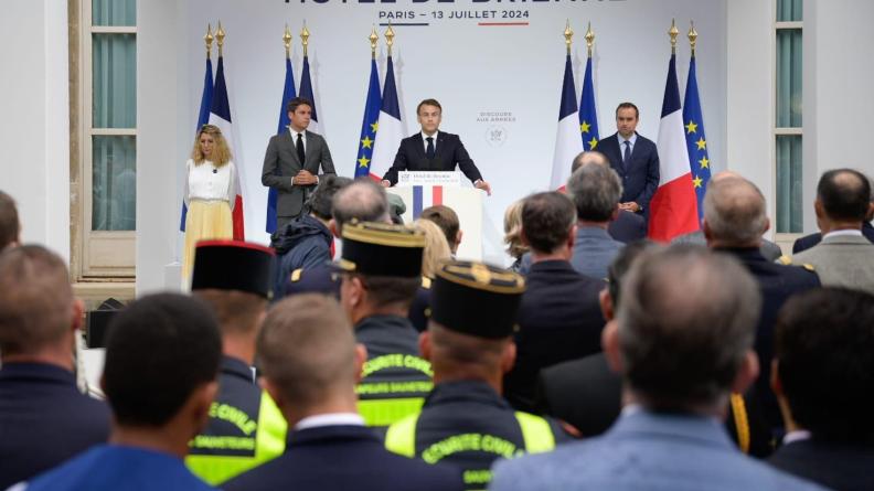 POLITIQUEDiscours d’Emmanuel Macron à l’Hôtel de Brienne : ce qu’il faut retenir