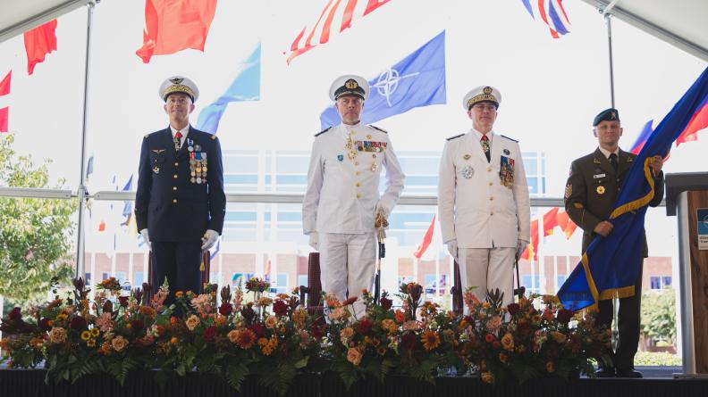 L’amiral Vandier à la barre du Commandement allié Transformation de l’Otan