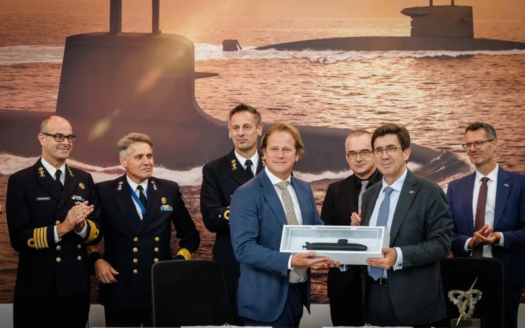 Naval Group a signé hier le contrat pour la livraison de 4 sous-marins de la famille Barracuda aux Pays-Bas