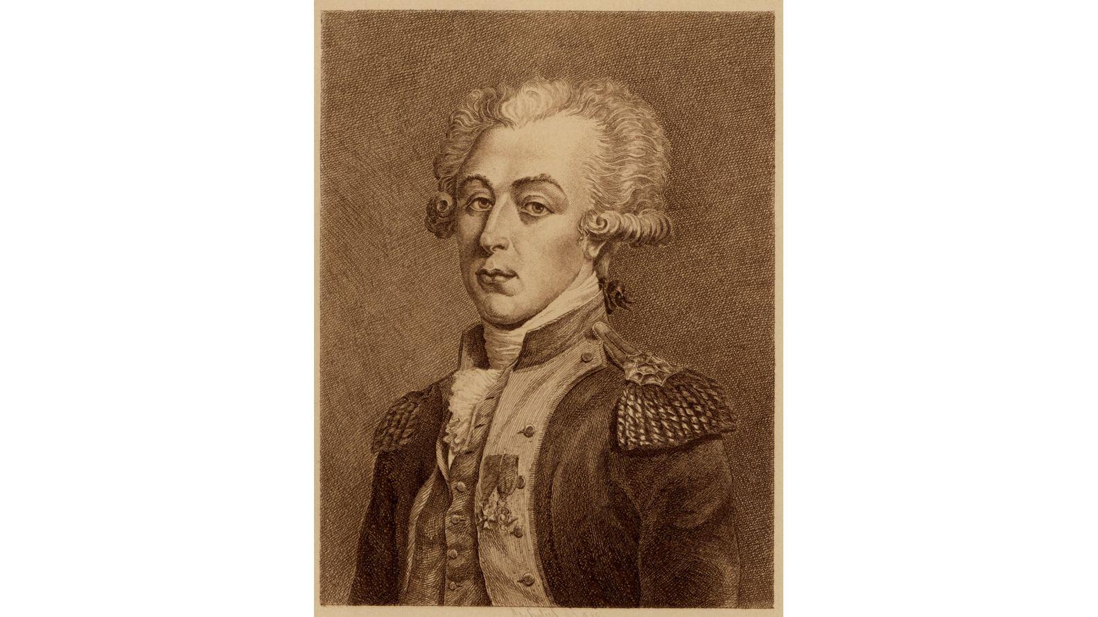 portrait de lafayette