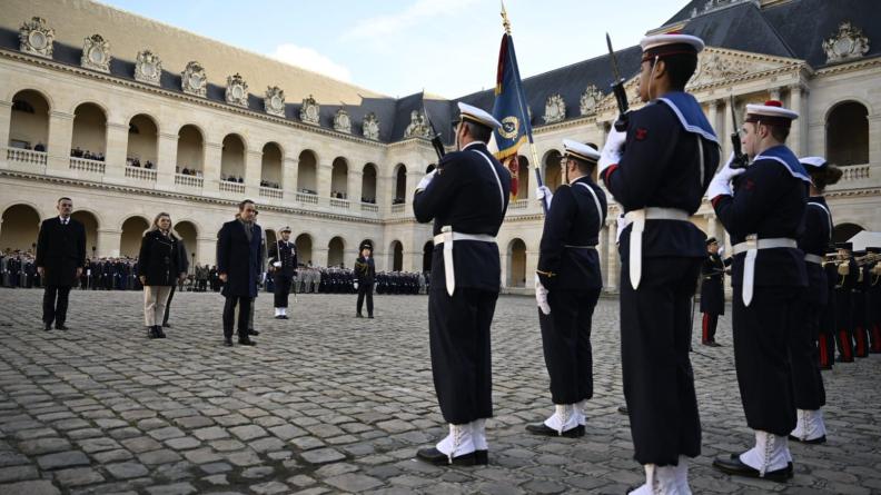 Cérémonie des vœux du ministre des Armées : Sébastien Lecornu appelle à un sursaut national