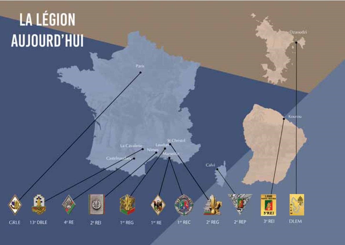implantation légion étrangère